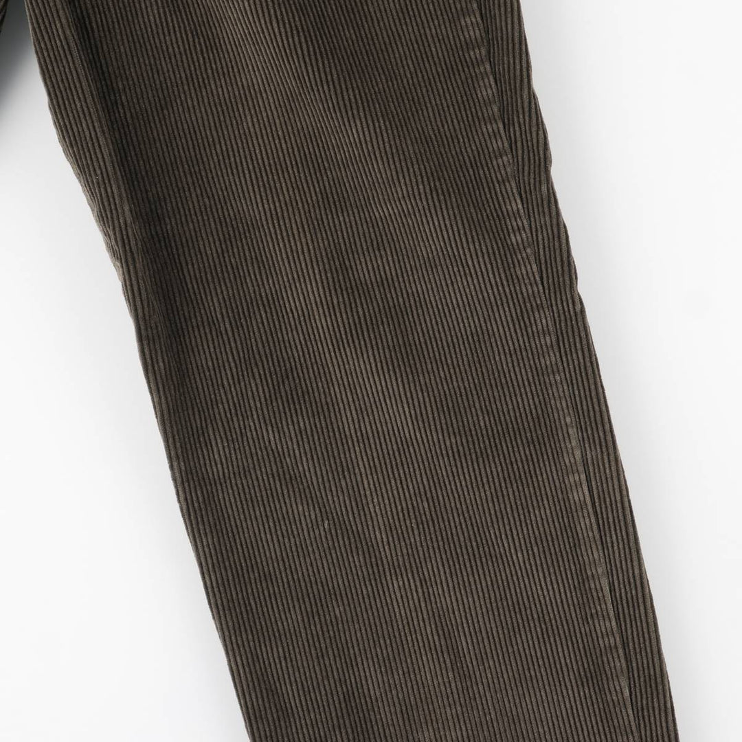 Dockers Khakis Corduroy Pants, Men's, Size W32 cotton Khaki type sage green Vintage Second Hand