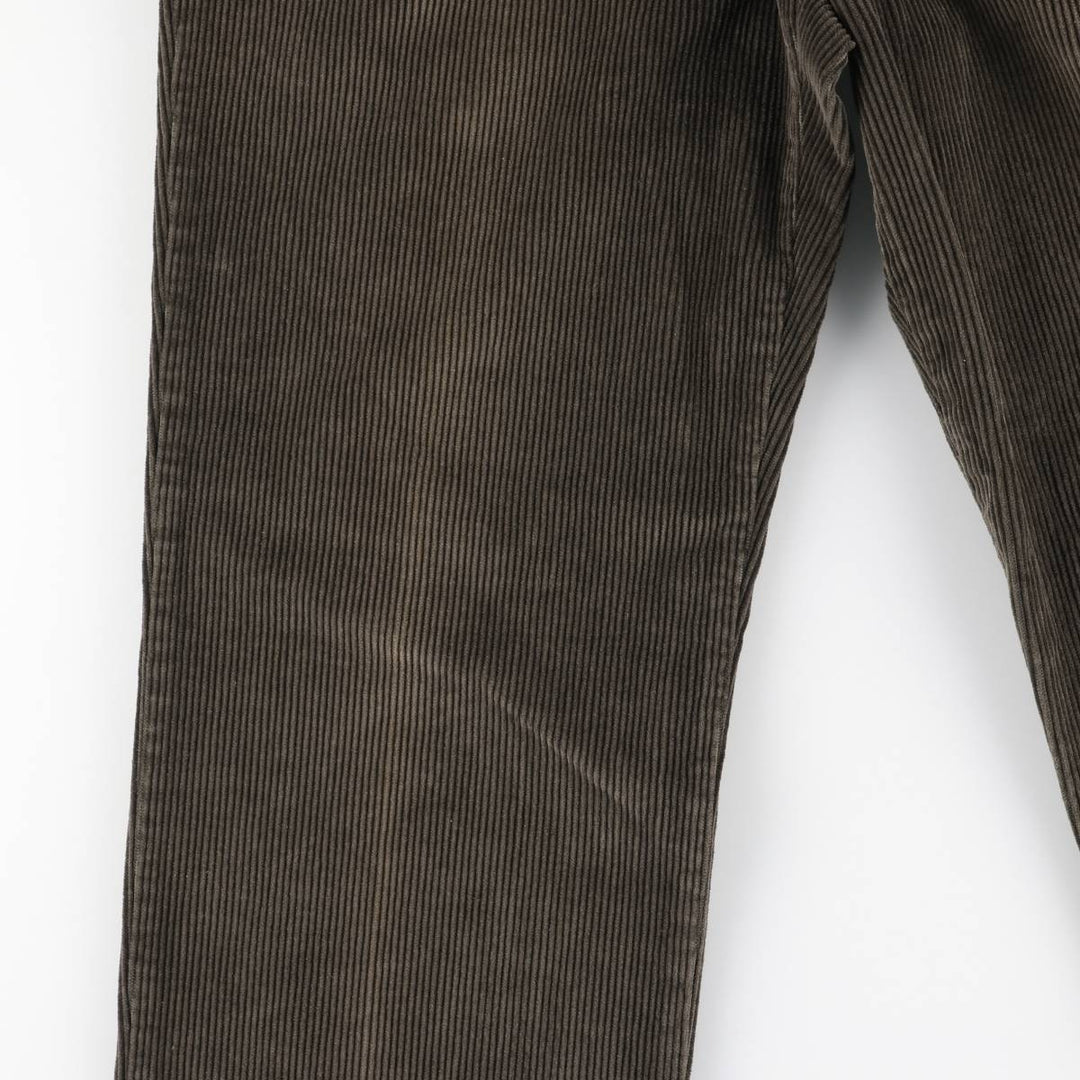 Dockers Khakis Corduroy Pants, Men's, Size W32 cotton Khaki type sage green Vintage Second Hand