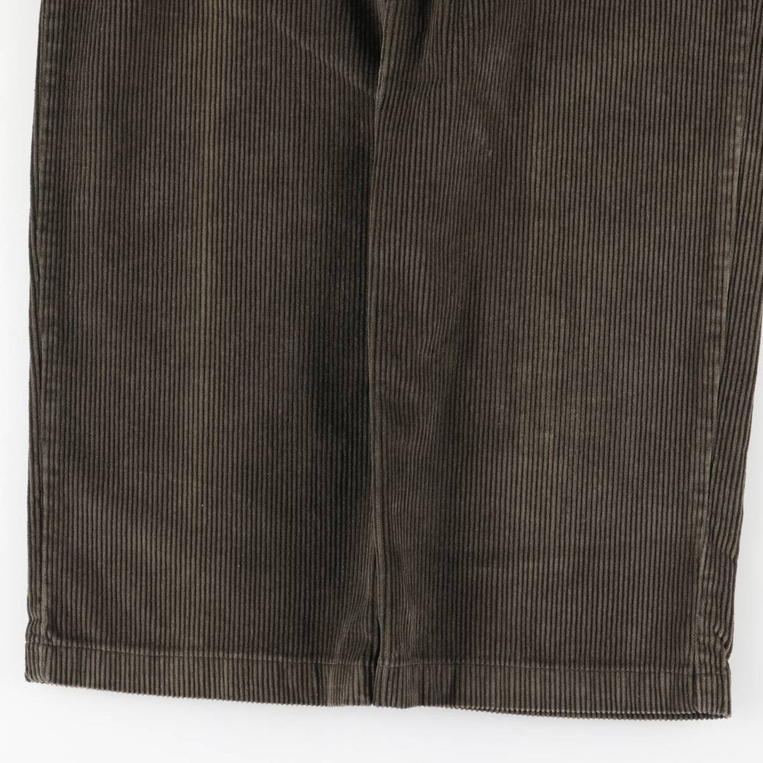Dockers Khakis Corduroy Pants, Men's, Size W32 cotton Khaki type sage green Vintage Second Hand