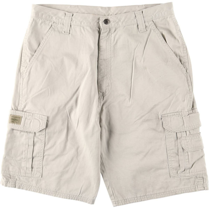 Wrangler cargo shorts, men's size W35 (approx.) cotton Beige type Vintage Second Hand