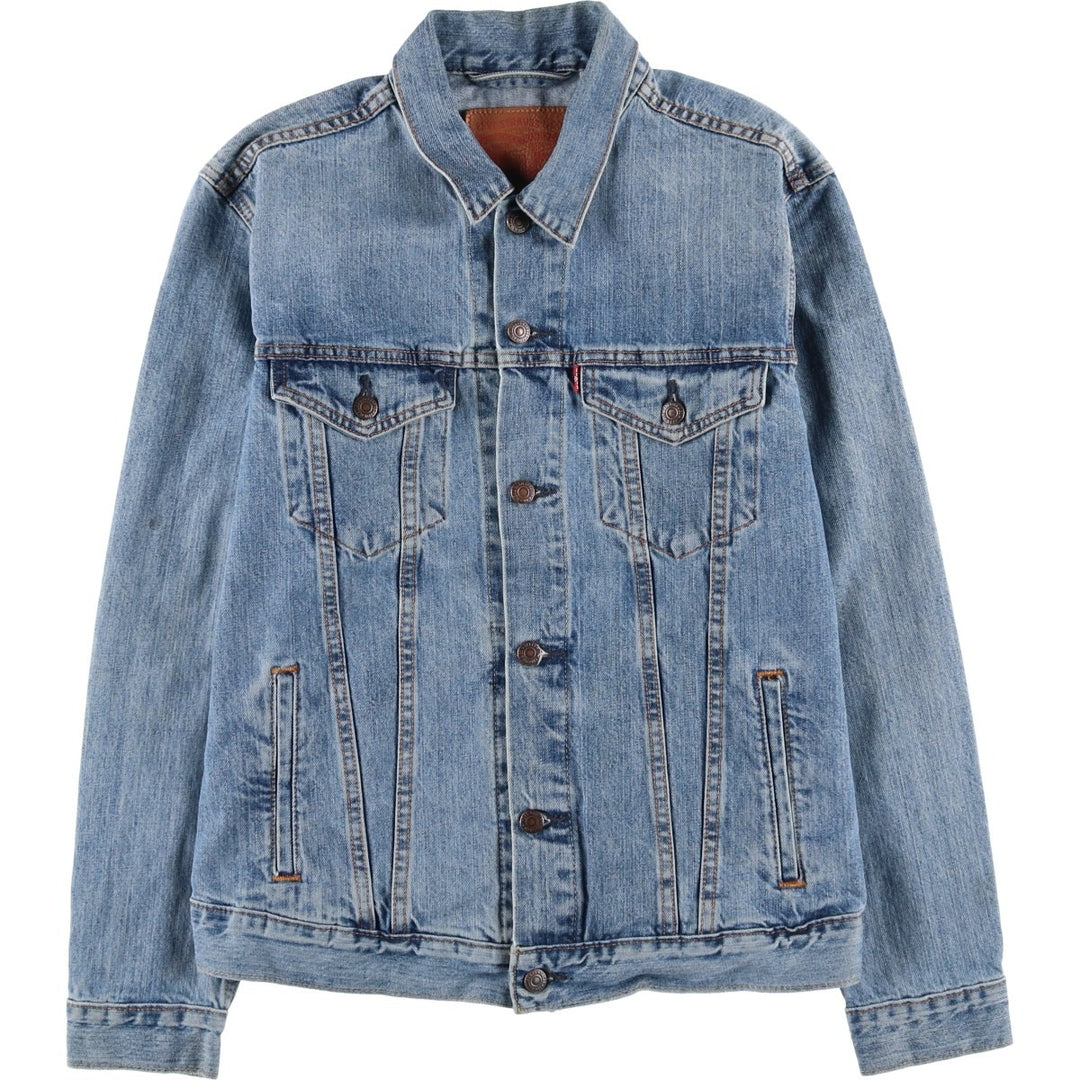 Levi's denim jacket, denim jacket, men's size M cotton blue type Vintage Second Hand