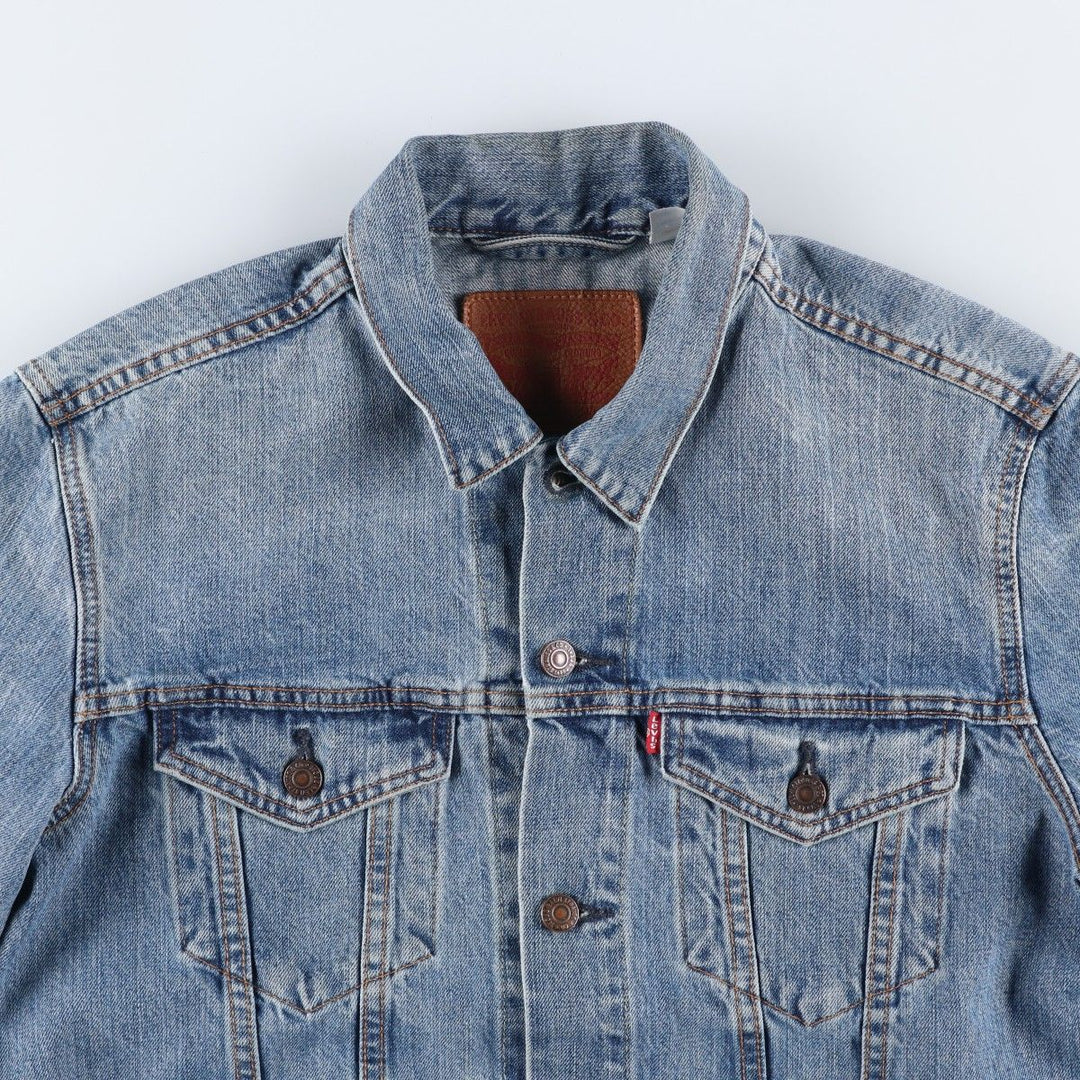 Levi's denim jacket, denim jacket, men's size M cotton blue type Vintage Second Hand
