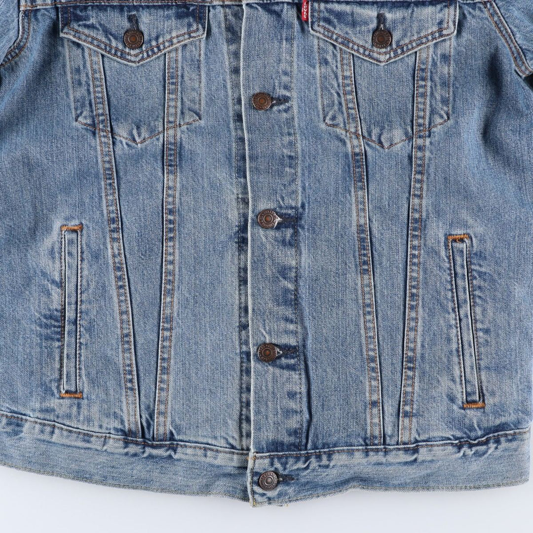 Levi's denim jacket, denim jacket, men's size M cotton blue type Vintage Second Hand