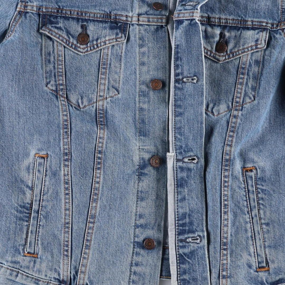 Levi's denim jacket, denim jacket, men's size M cotton blue type Vintage Second Hand