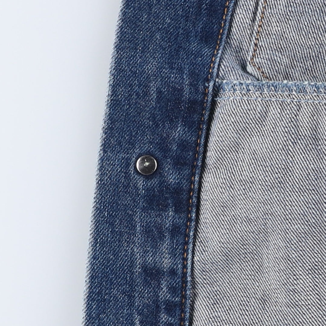 90'S Levi's Denim Jacket, Men's Size Small, Vintage cotton blue type Vintage Second Hand