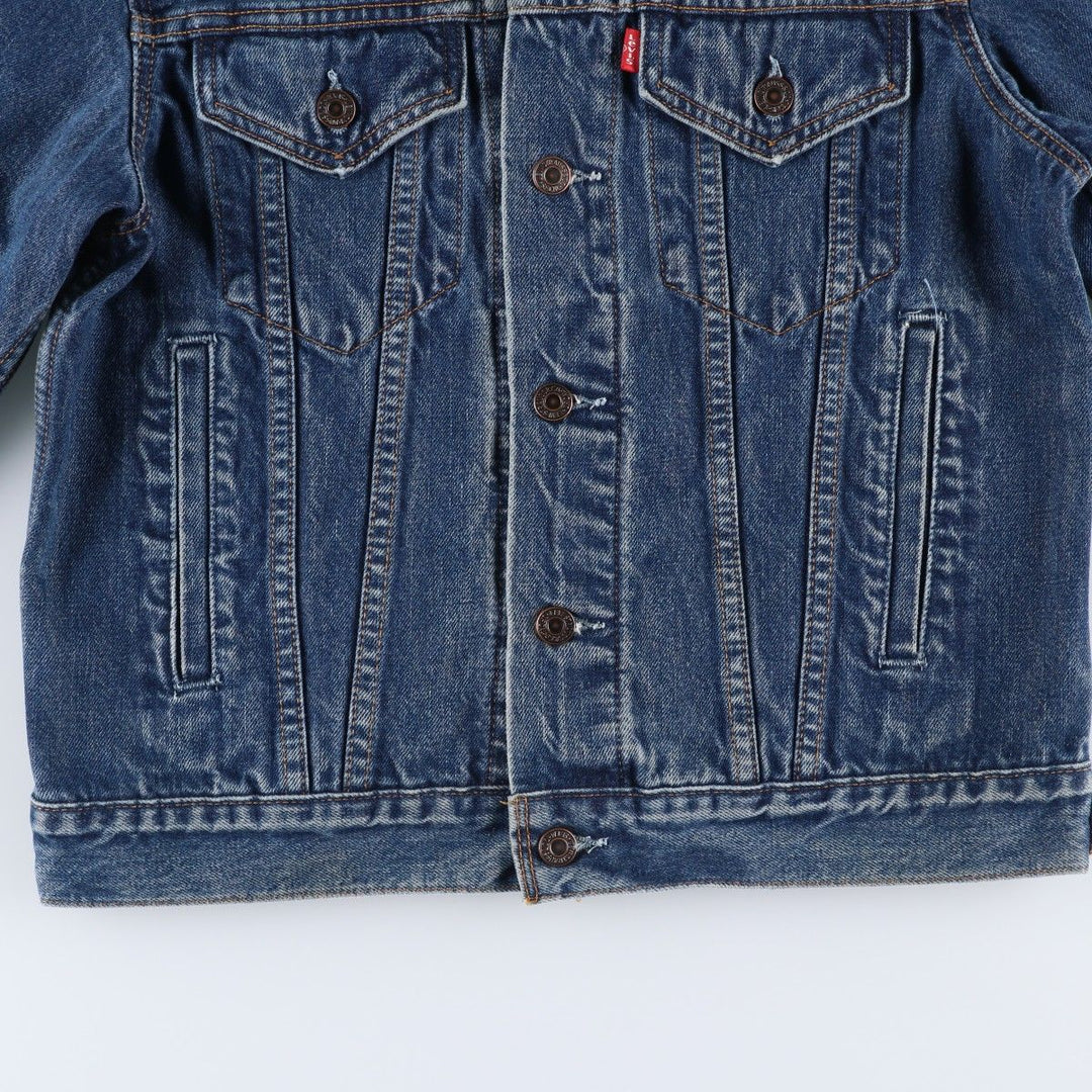 90'S Levi's Denim Jacket, Men's Size Small, Vintage cotton blue type Vintage Second Hand
