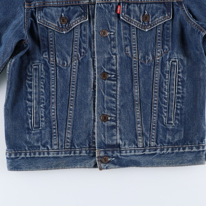 90'S Levi's Denim Jacket, Men's Size Small, Vintage cotton blue type Vintage Second Hand