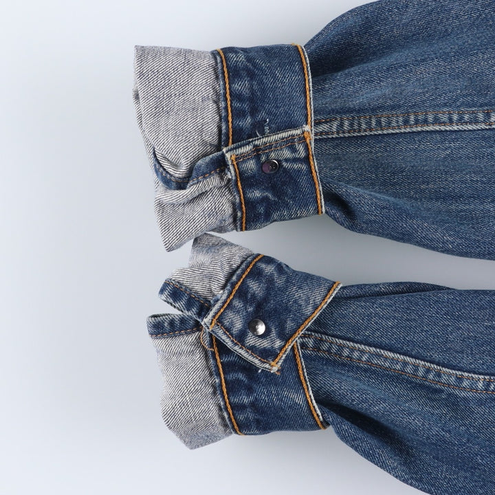 90'S Levi's Denim Jacket, Men's Size Small, Vintage cotton blue type Vintage Second Hand