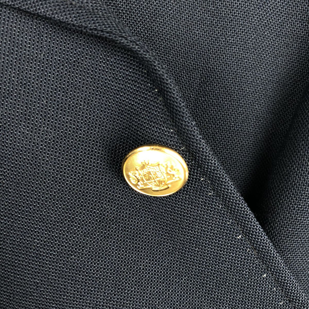 Mac Hugh Inc. Navy Blazer, Tailored Jacket, Made in USA, Men's Size Medium unclear navy blue type Vintage Second Hand