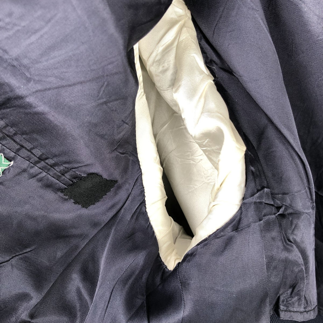 Mac Hugh Inc. Navy Blazer, Tailored Jacket, Made in USA, Men's Size Medium unclear navy blue type Vintage Second Hand