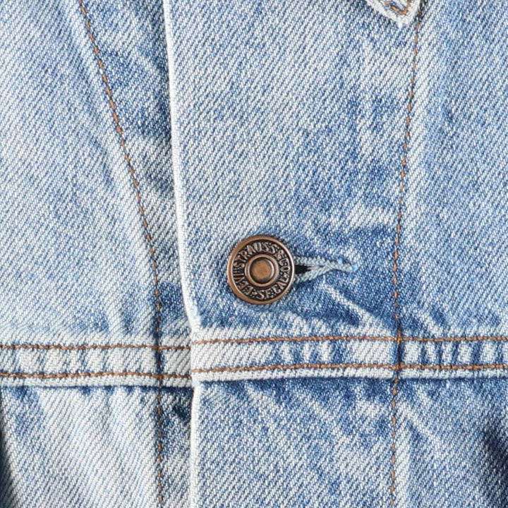 90'S Levi's 70503-02 denim jacket, denim jacket, men's size L, vintage cotton blue type Vintage Second Hand
