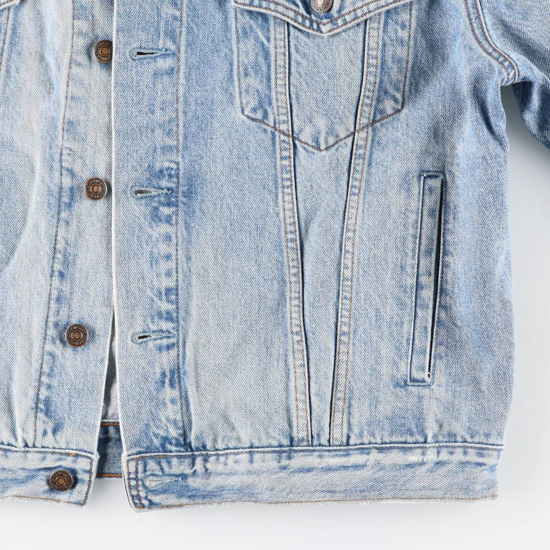 90'S Levi's 70503-02 denim jacket, denim jacket, men's size L, vintage cotton blue type Vintage Second Hand