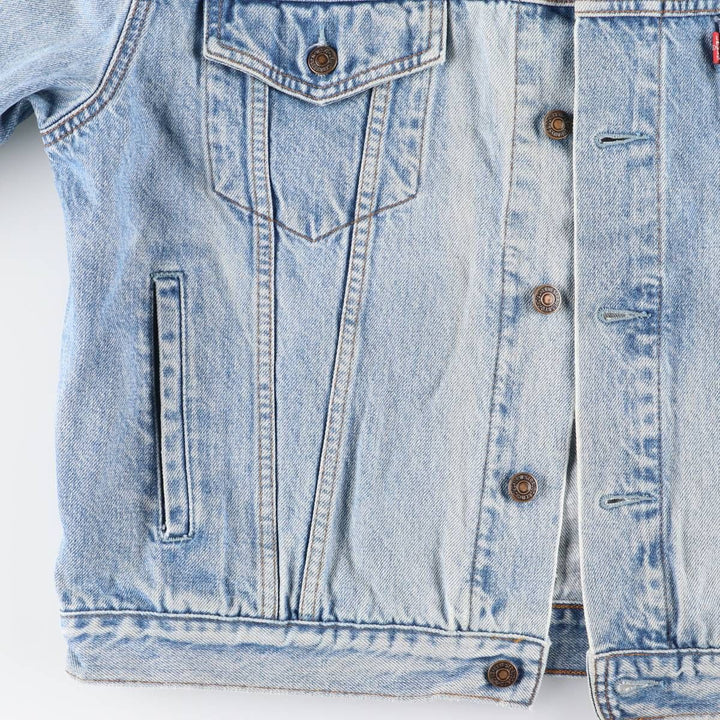 90'S Levi's 70503-02 denim jacket, denim jacket, men's size L, vintage cotton blue type Vintage Second Hand