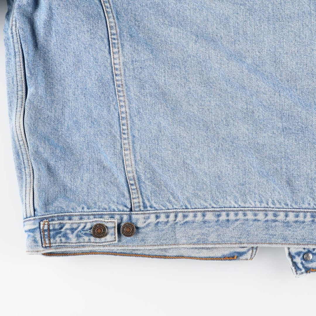 90'S Levi's 70503-02 denim jacket, denim jacket, men's size L, vintage cotton blue type Vintage Second Hand