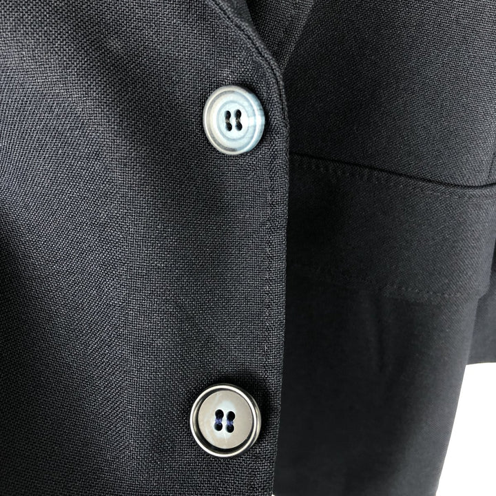CLASSIC COLLECTION PREMA-PREST Blazer, Tailored Jacket, Made in USA, Men's Size L polyester navy blue type Vintage Second Hand