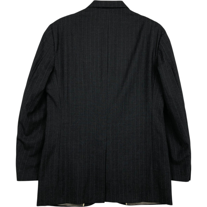 BOTANY500 Wool Tailored Jacket, Made in USA, Men's Size M wool Charcoal Vintage Second Hand