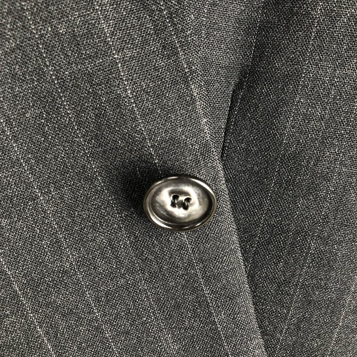 BOTANY500 Wool Tailored Jacket, Made in USA, Men's Size M wool Charcoal Vintage Second Hand