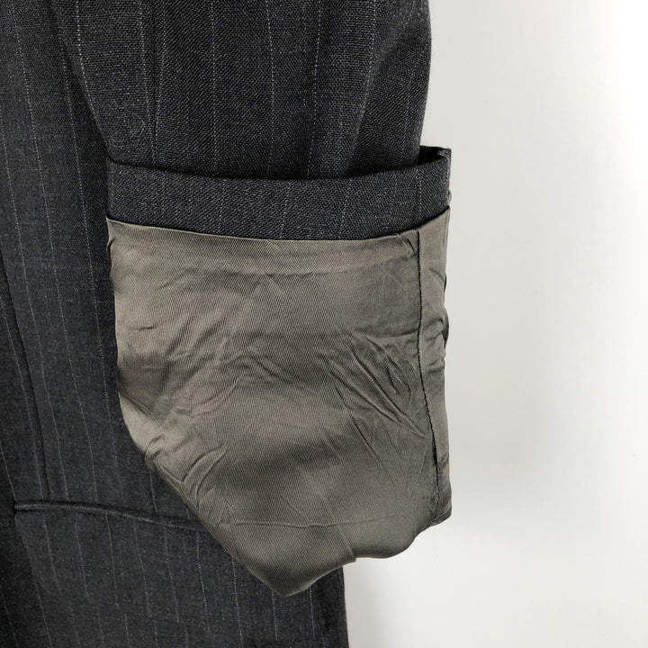 BOTANY500 Wool Tailored Jacket, Made in USA, Men's Size M wool Charcoal Vintage Second Hand