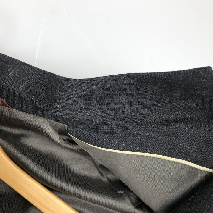 BOTANY500 Wool Tailored Jacket, Made in USA, Men's Size M wool Charcoal Vintage Second Hand
