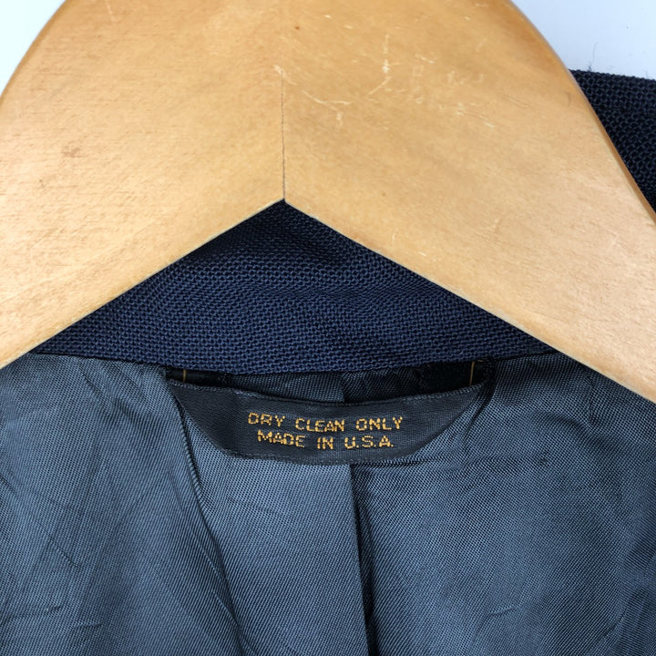 Vintage 1990'S ANDHURST Navy Blazer, Tailored Jacket, Made in USA, Men's Size Medium unclear navy blue type Vintage Second Hand