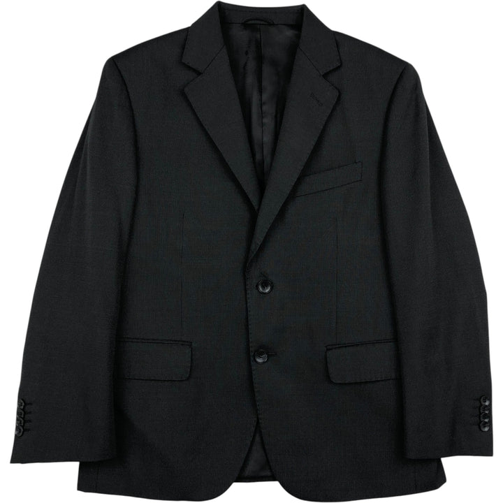 Pierre Cardin wool tailored jacket, men's size XL unclear black type Vintage Second Hand