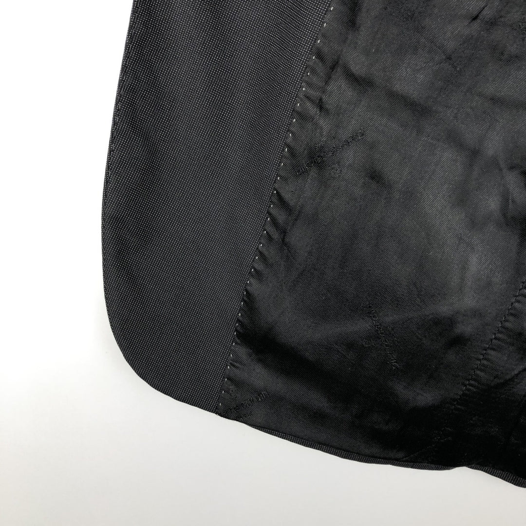 Pierre Cardin wool tailored jacket, men's size XL unclear black type Vintage Second Hand