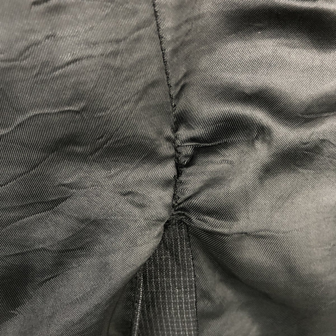 Ralph Lauren Chaps cashmere-blend wool tailored jacket, made in Canada, men's size M wool black type Vintage Second Hand