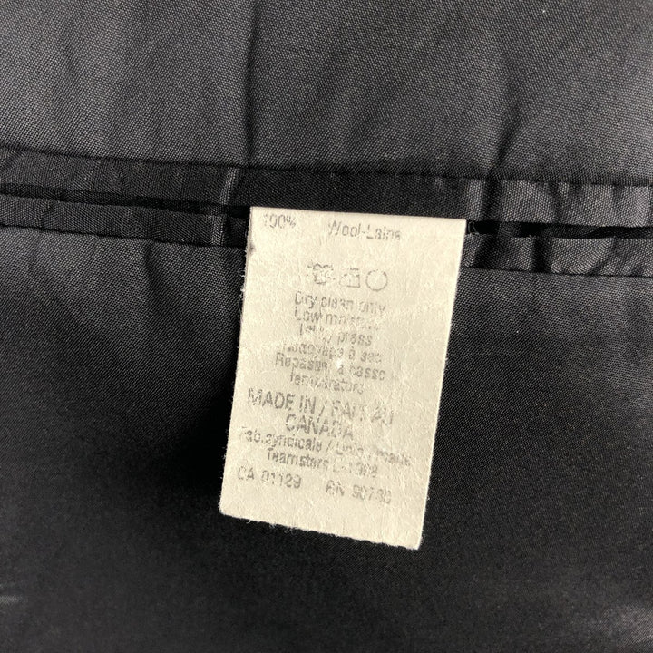 Ralph Lauren Lauren wool tailored jacket, made in Canada, size M. wool gray type Vintage Second Hand