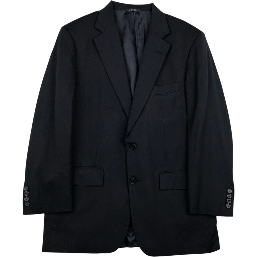 Brooks Brothers wool tailored jacket, made in the USA, size M wool navy blue type Vintage Second Hand