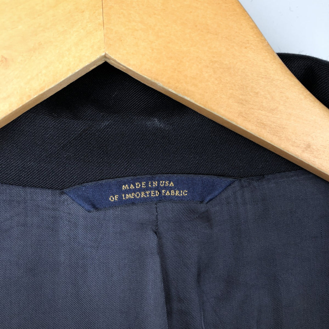 Brooks Brothers wool tailored jacket, made in the USA, size M wool navy blue type Vintage Second Hand