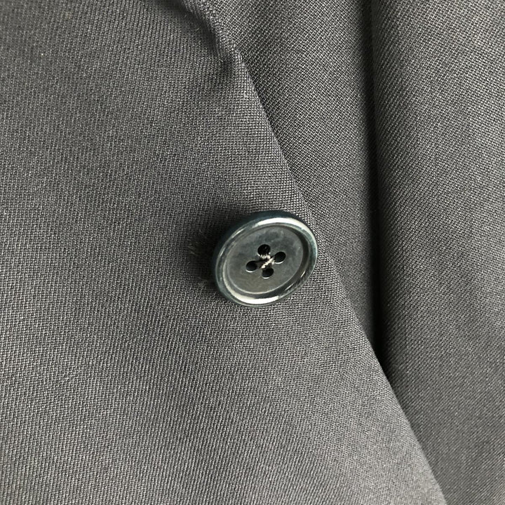 Brooks Brothers wool tailored jacket, made in the USA, size M wool navy blue type Vintage Second Hand