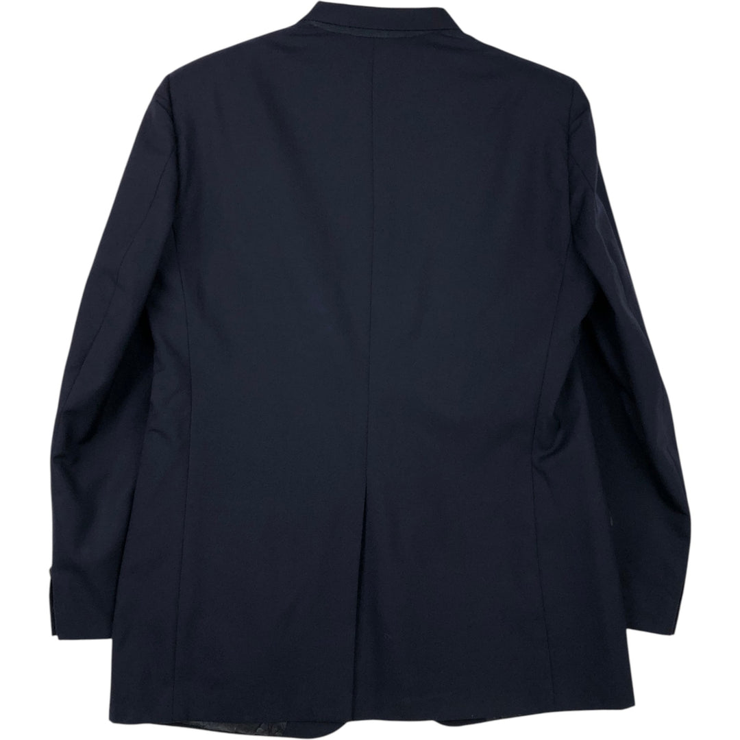 Burberry's Navy Blazer, Tailored Jacket, Made in USA, Men's Size Medium unclear navy blue type Vintage Second Hand