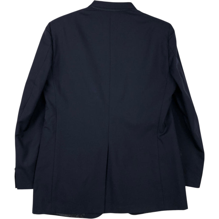 Burberry's Navy Blazer, Tailored Jacket, Made in USA, Men's Size Medium unclear navy blue type Vintage Second Hand
