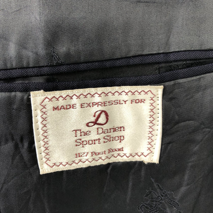 Burberry's Navy Blazer, Tailored Jacket, Made in USA, Men's Size Medium unclear navy blue type Vintage Second Hand