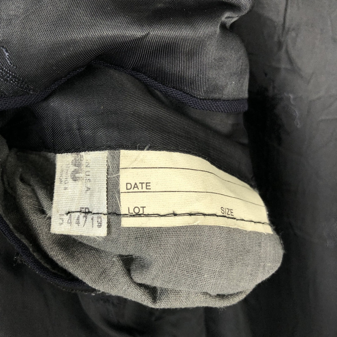 Burberry's Navy Blazer, Tailored Jacket, Made in USA, Men's Size Medium unclear navy blue type Vintage Second Hand