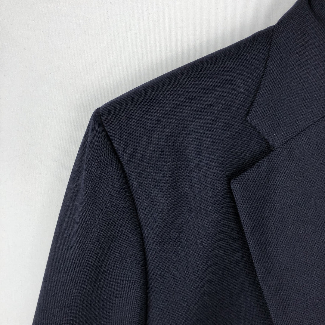 Burberry's Navy Blazer, Tailored Jacket, Made in USA, Men's Size Medium unclear navy blue type Vintage Second Hand