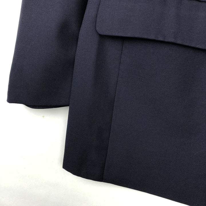 Burberry's Navy Blazer, Tailored Jacket, Made in USA, Men's Size Medium unclear navy blue type Vintage Second Hand