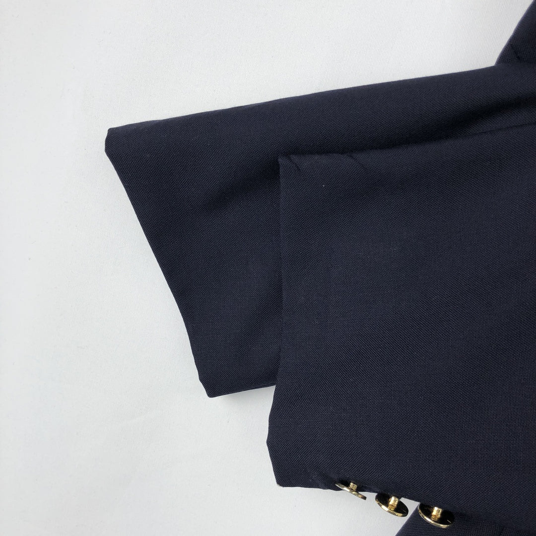 Burberry's Navy Blazer, Tailored Jacket, Made in USA, Men's Size Medium unclear navy blue type Vintage Second Hand