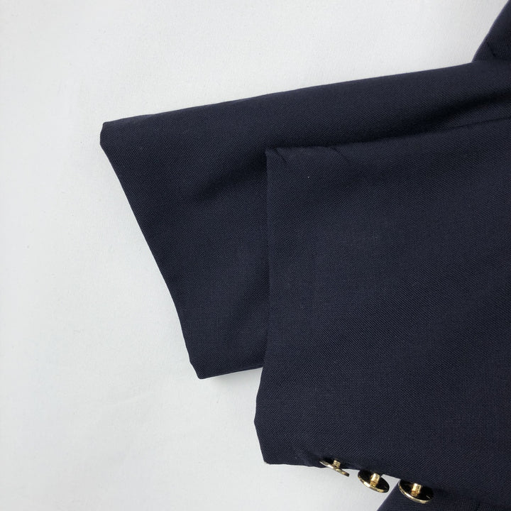 Burberry's Navy Blazer, Tailored Jacket, Made in USA, Men's Size Medium unclear navy blue type Vintage Second Hand