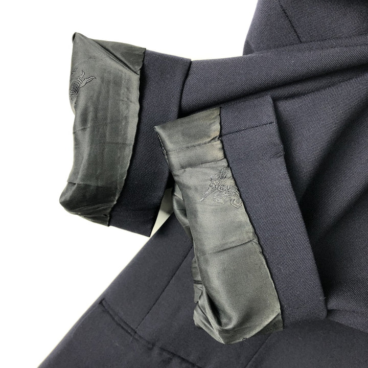 Burberry's Navy Blazer, Tailored Jacket, Made in USA, Men's Size Medium unclear navy blue type Vintage Second Hand