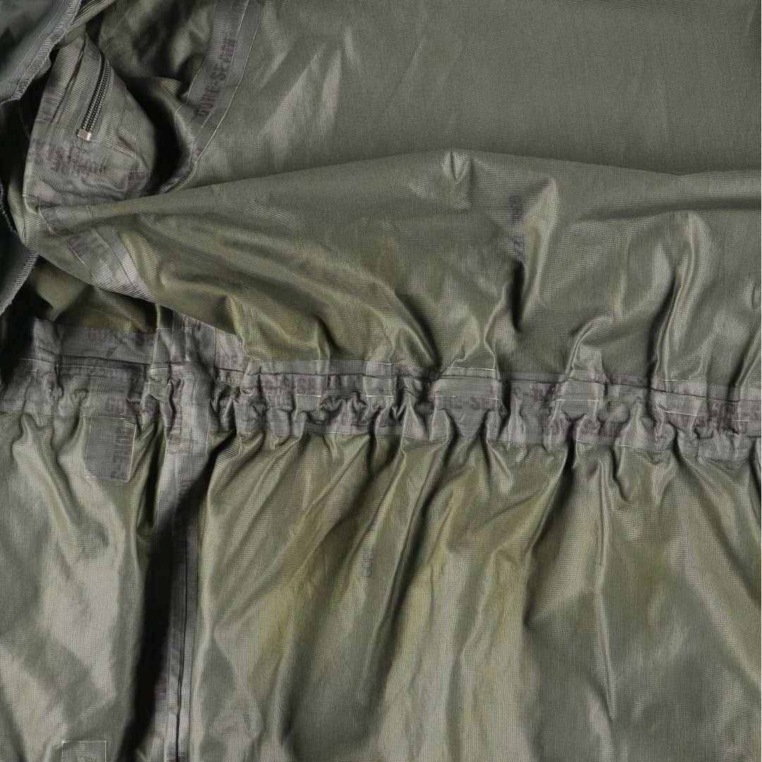 Authentic US military camouflage pattern ACU digital camo military jacket, made in the USA, large and long, equivalent to men's size L Nylon Khaki type Vintage Second Hand
