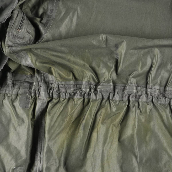 Authentic US military camouflage pattern ACU digital camo military jacket, made in the USA, large and long, equivalent to men's size L Nylon Khaki type Vintage Second Hand