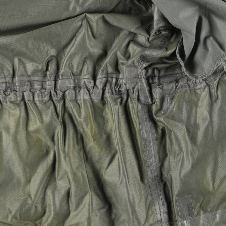 Authentic US military camouflage pattern ACU digital camo military jacket, made in the USA, large and long, equivalent to men's size L Nylon Khaki type Vintage Second Hand