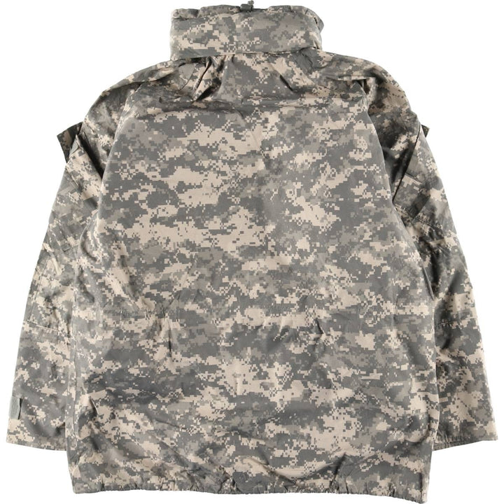 Authentic 2000'S US military camouflage pattern ACU digital camo military Gore-Tex parka, made in the USA, size LARGE-REGULAR, equivalent to men's L cotton Khaki type Vintage Second Hand