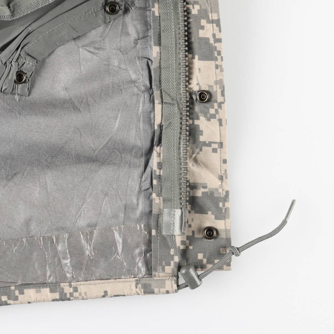 Authentic 2000'S US military camouflage pattern ACU digital camo military Gore-Tex parka, made in the USA, size LARGE-REGULAR, equivalent to men's L cotton Khaki type Vintage Second Hand