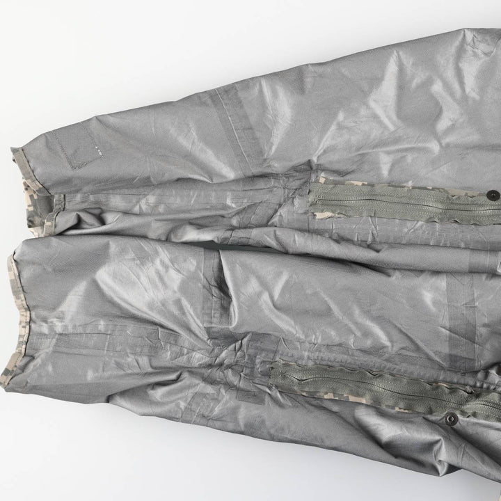 Authentic 2000'S US military camouflage pattern ACU digital camo military Gore-Tex parka, made in the USA, size LARGE-REGULAR, equivalent to men's L cotton Khaki type Vintage Second Hand