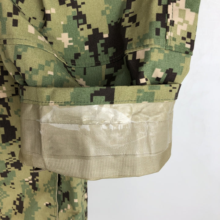 Authentic US military camouflage pattern military Gore-Tex parka, made in the USA, medium short, men's size M. Nylon Khaki type Vintage Second Hand