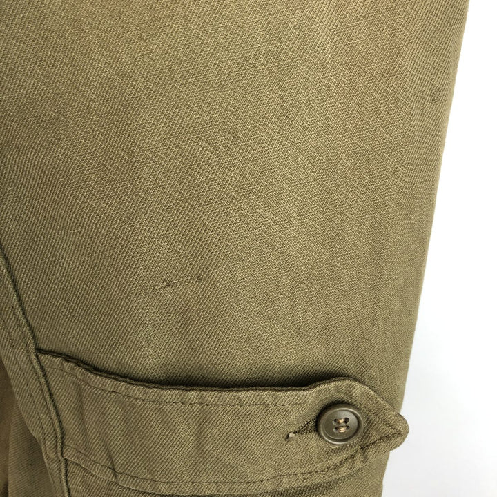 Vintage French Army M-47 Military Field Jacket, Men's Size L unclear Khaki type Vintage Second Hand