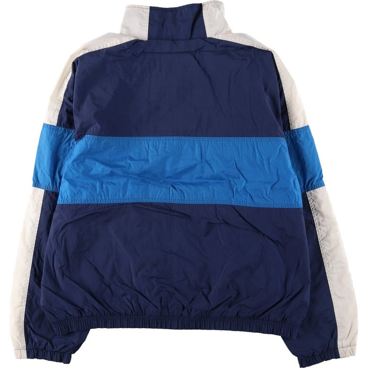 90s-00'S Vintage Nike Nylon Jacket, Men's Size L Nylon navy blue type Vintage Second Hand
