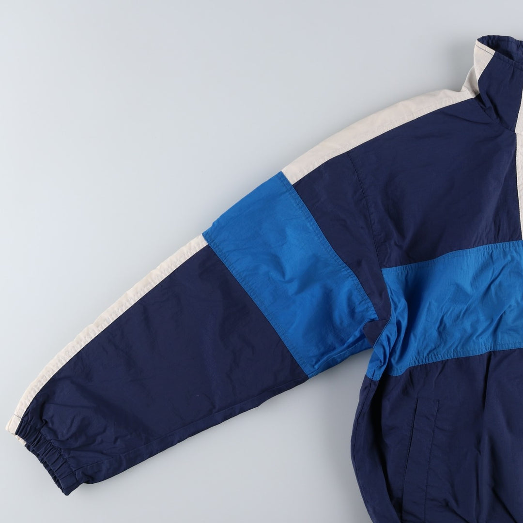 90s-00'S Vintage Nike Nylon Jacket, Men's Size L Nylon navy blue type Vintage Second Hand